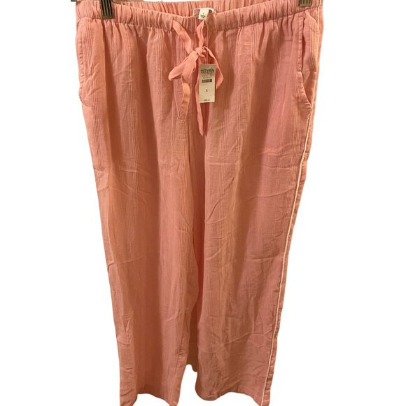 NWT HAVEN Well Within Women's Cotton Pink Pajama Sleep Lounge Pants Size Small - Picture 4 of 9